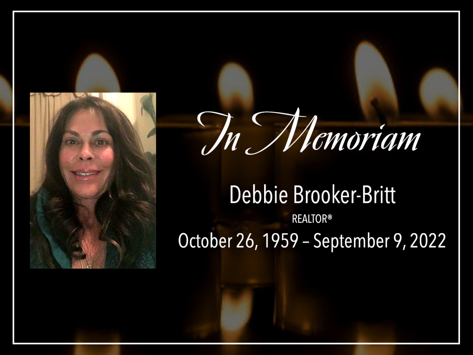 In Memoriam - Debbie Brooker-Britt