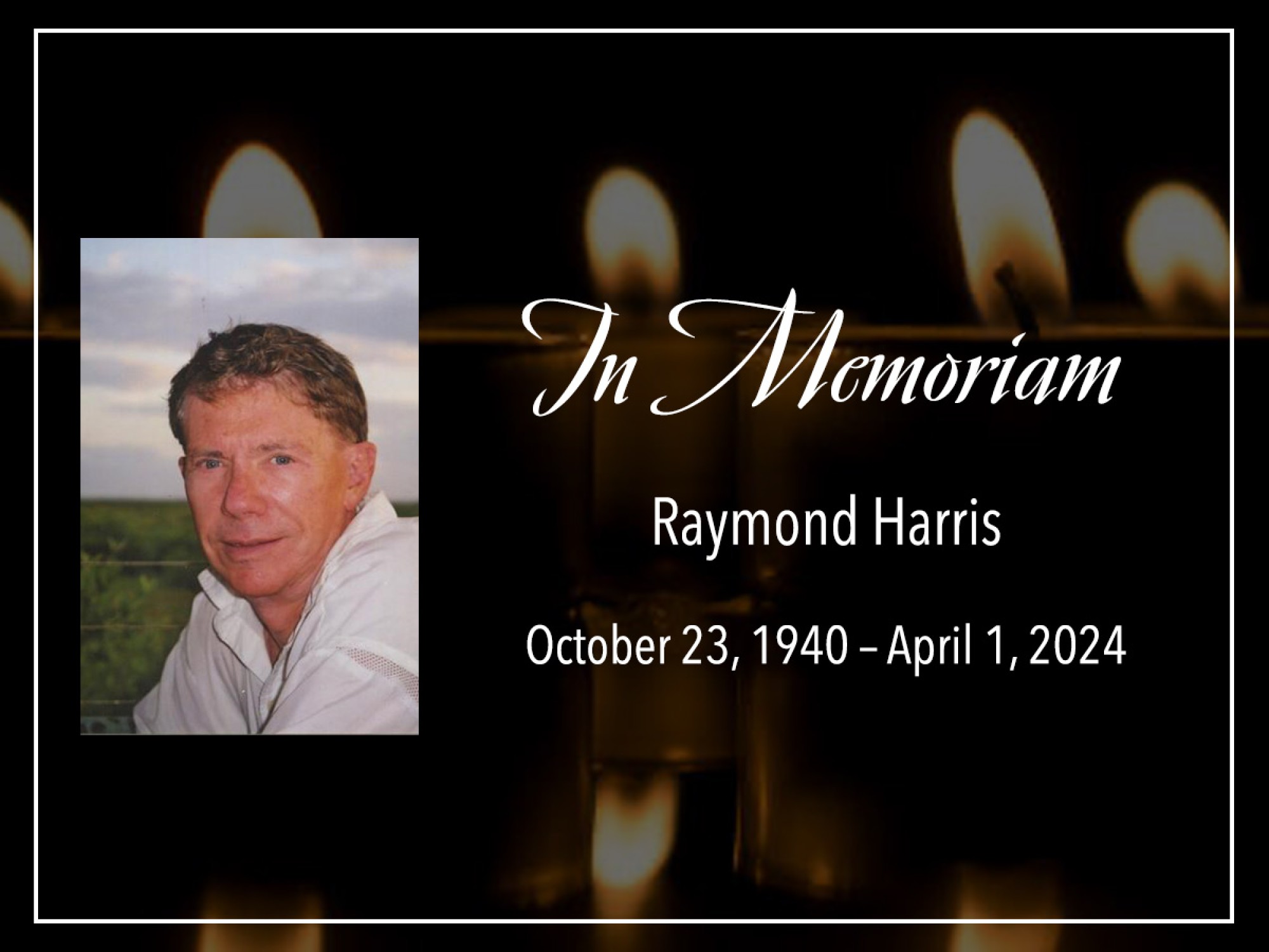 In Memoriam – Raymond Harris