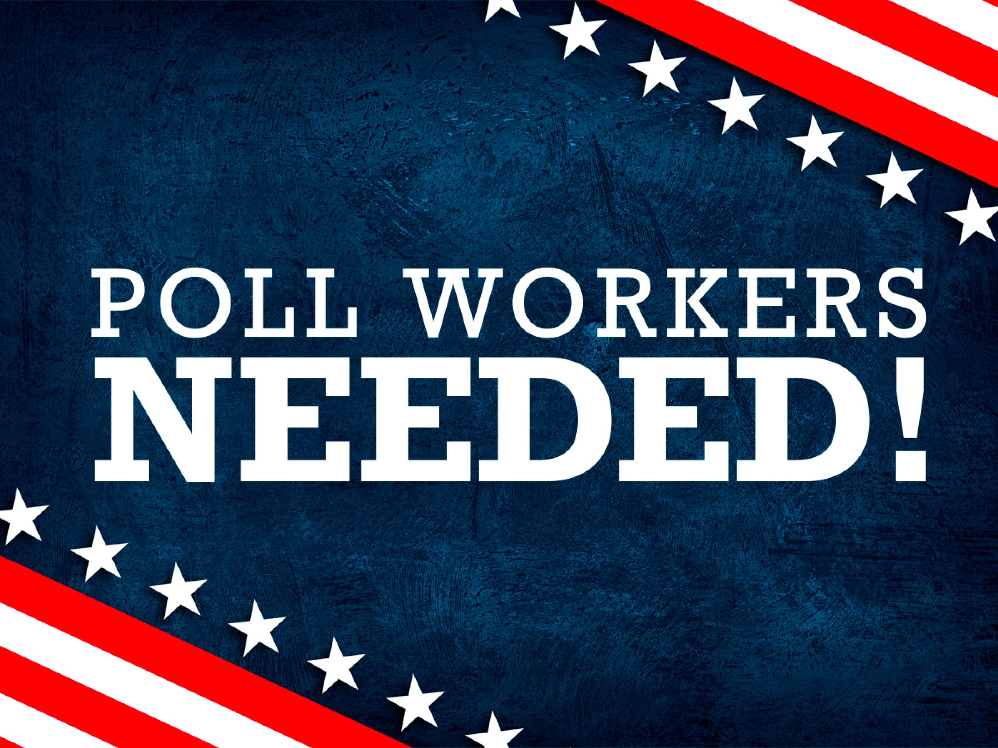 Election Day: NEFAR members are needed to work polls